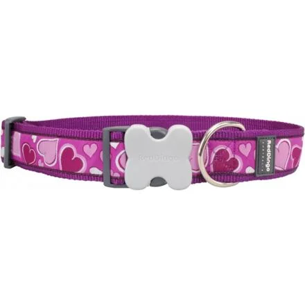 Obojek RD 40 mm x 50-80 cm - Breezy Love Purple
