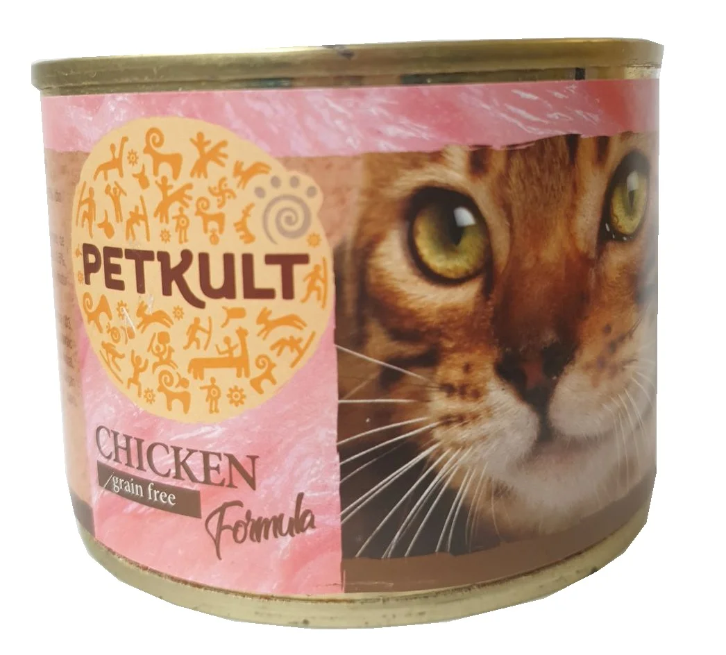 Petkult Cat Konzerva Kuřecí - 12x185g