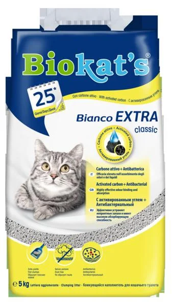 BIOKAT´S Biokat´s Bianco podestýlka Extra 5kg