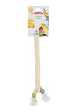 Bidlo pro ptáky dřevěné L 23,5cm Zolux