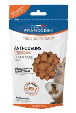 Francodex Pochoutka Odour care hlodavci  50g