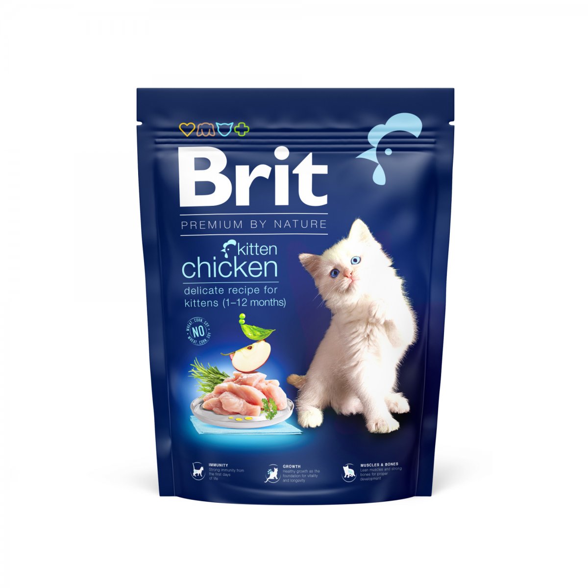 BRIT Premium by Nature Cat Kitten Chicken 300 g