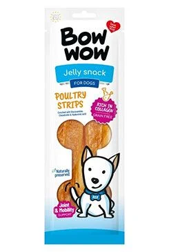 Bow wow poch. Drůbeží stripsy 60 g