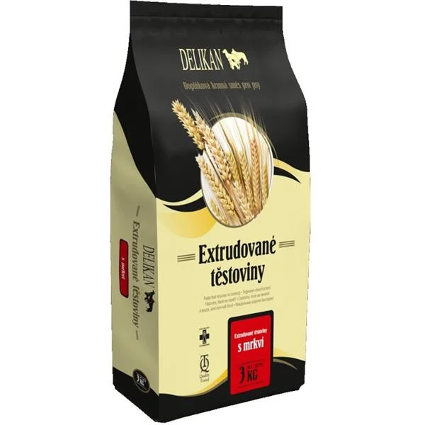 Těstoviny instantní + mrkev pro psy 3 kg