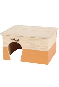 Domek pro hlodavce HOME COLOR Zolux XL oranžový