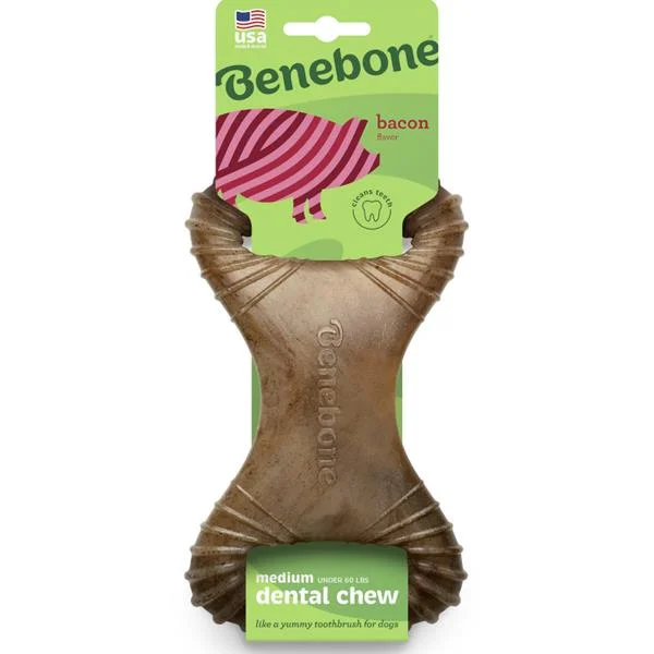 Benebone Dental Chew slanina  vel. M