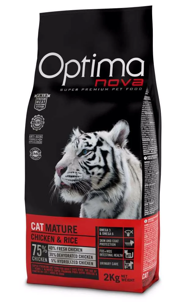 OPTIMAnova Cat Mature Chicken/Rice - 2kg
