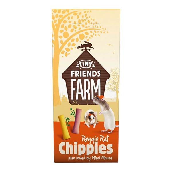 Supreme Tiny FARM Snack Reggie Chippies - potkan 120 g