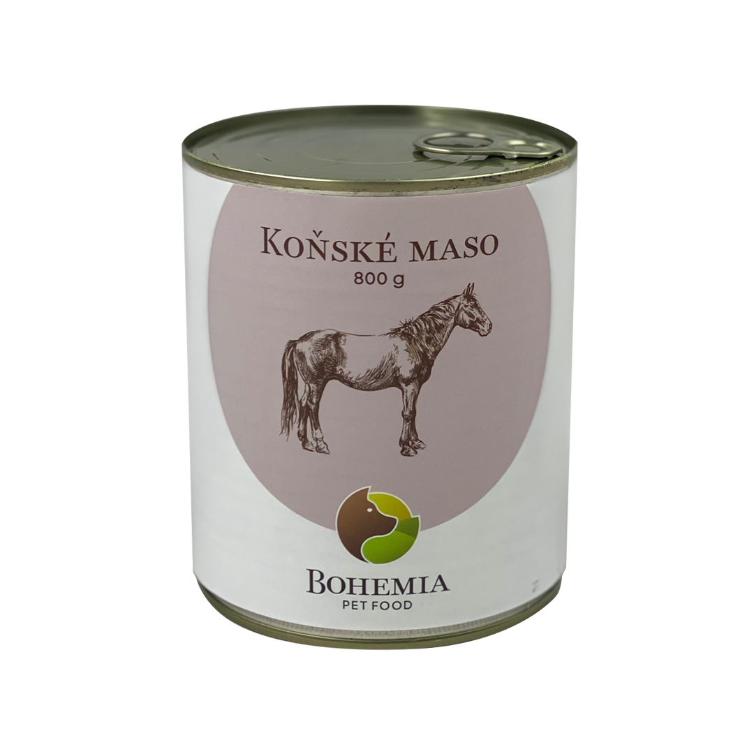 Bohemia Pet Food BOHEMIA Koňské maso (dieta) 800g