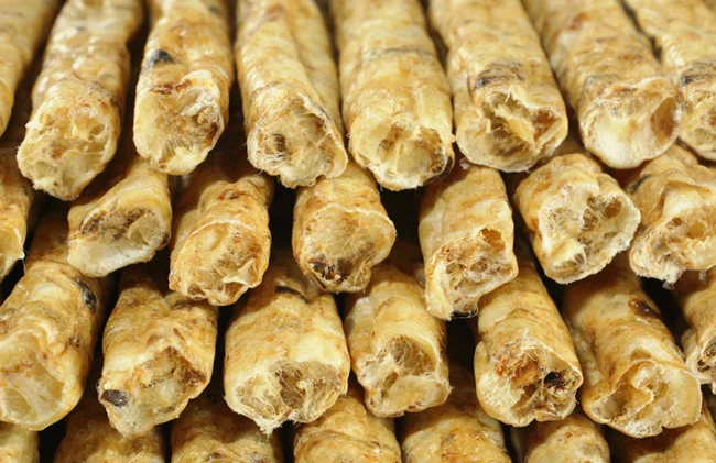 Naturální Tyč s plícemi 22cm 50ks