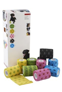 KRUUSE Obinadlo elast. Fun-Flex 7,5cmx4,5m, mix 10ks