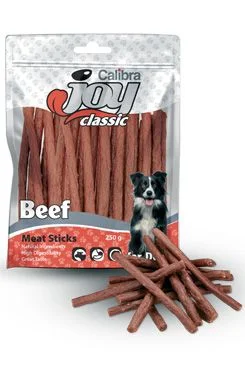 Calibra Joy Dog Classic Beef Sticks 250 g NEW
