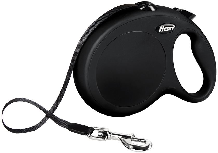 Vodítko FLEXI Classic NEW pásek 8 m/ 50 kg černá