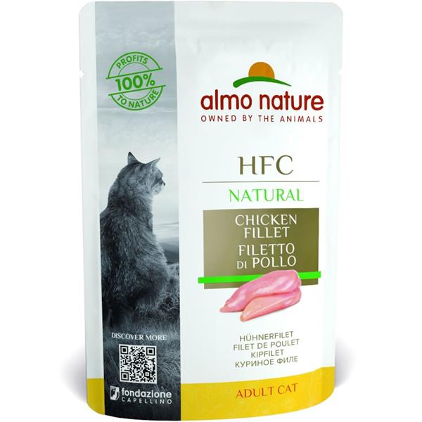Almo Cat Nature Classic kapsa kuřecí fillet 55 g