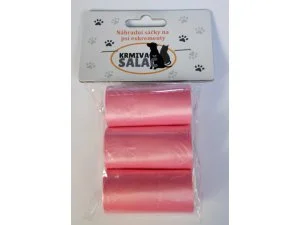 HRAČKY SALAČ Sáčky náhradní do zásobníku kost 20ks/3role (167/1)