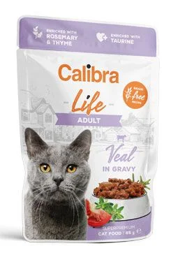 Calibra Cat Life kapsa Adult Veal in gravy 85 g