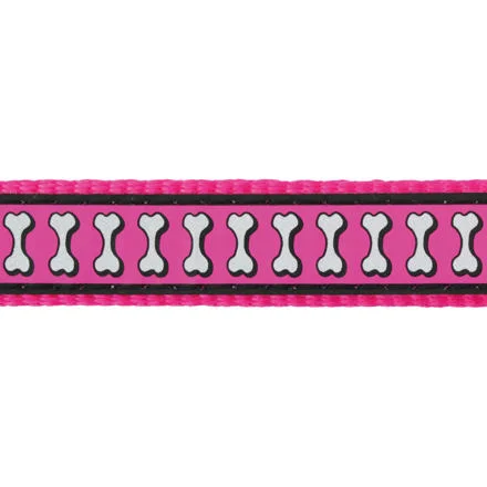 Vodítko RD přep. 15 mm x 2 m- Bones Rfx- Tm.Růžová