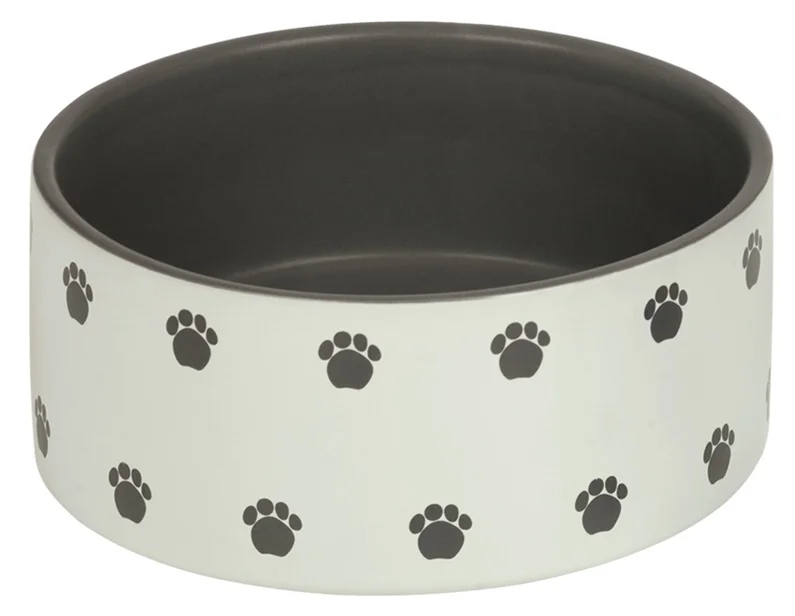 Nobby PATA keramická matná miska šedá 18x7cm