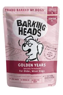 Kapsička BARKING HEADS Golden Years NEW 300 g