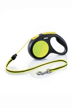 Vodítko FLEXI Neon Lanko NEW M 5 m/20 kg