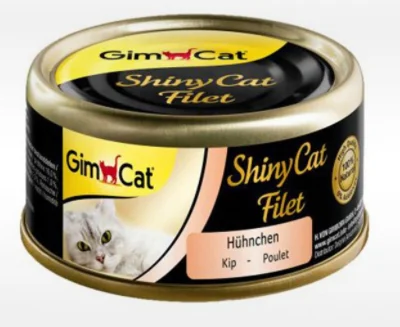 Gimpet ShinyCat filet kuře ve vývaru 70g (24x)