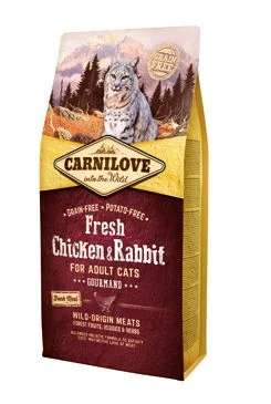 VAFO Carnilove Praha s.r.o. Carnilove Cat Fresh Chicken & Rabbit for Adult 6kg