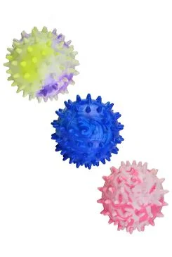 Hračka pes Míč s bodlinami plovací Vanil. 5,5 cm