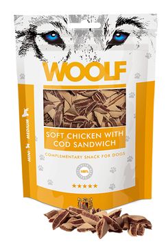 WOOLF pochoutka soft chicken with cod sandwich  10gg