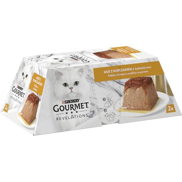 Gourmet Revelations kuřecí paštika pro kočky (2×57 g)