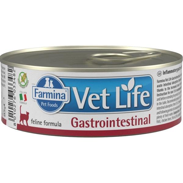 Vet Life Natural Cat konz. Gastrointestinal 85g