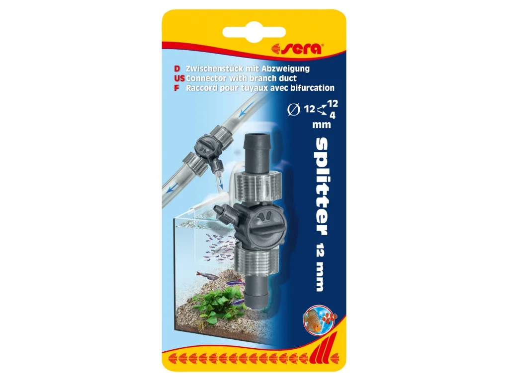 sera GmbH sera spojka hadic s rozbočovačem pro průměry 12/12/4mm