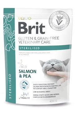 Brit GF Veterinary Care Cat Sterilised 400 g