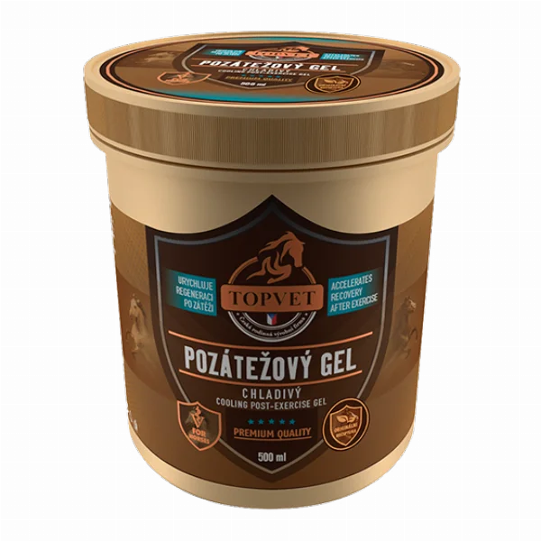 GREEN IDEA Pozátěžový gel - chladivý 500 ml