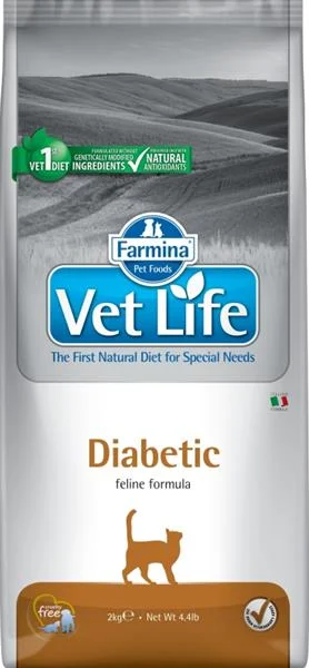 Vet Life Natural CAT Diabetic 2 kg