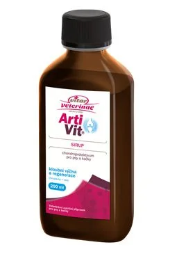 VITAR Veterinae ArtiVit Sirup 200ml+1 X DentON 50g ZDARMA 