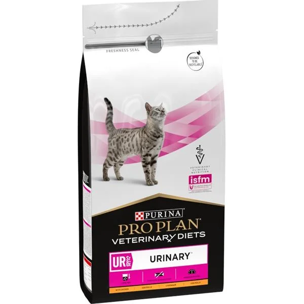 PURINA PRO PLAN Vet Diets UR St/Ox Urinary Chicken granule pro kočky 1 ks, Hmotnost balení (g): 1,5 kg