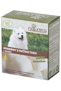 Pochoutka Bonbóny z ovčího tuku s lososem Mini 250 g