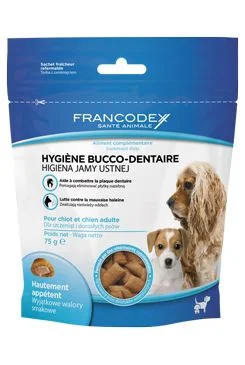 Francodex Pochoutka Breath Dental pes  75g