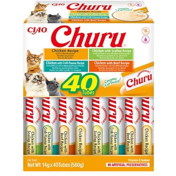 Churu cat snack kuře multipack 40x 14g