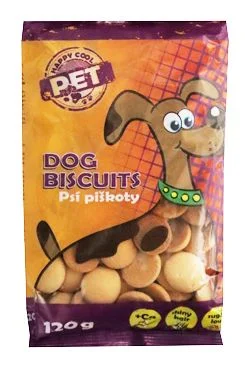Piškoty Happy Cool Pet s vápníkem pro psy 120g 120g