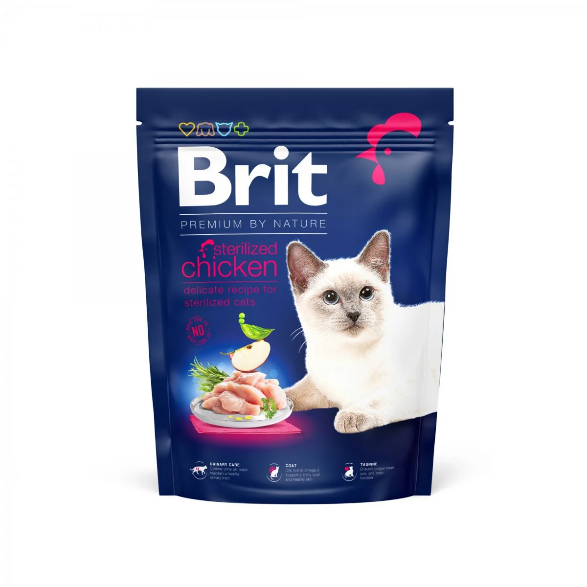 BRIT Premium by Nature Cat Sterilized Chicken 300 g