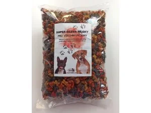 FRIGERA NV. Kostičky MINI MIX 6 druhů 2,5kg sáček - poloměkký pamlsek