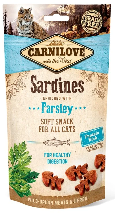 Carnilove Cat Semi Moist Snack Sardine&Parsley 50g