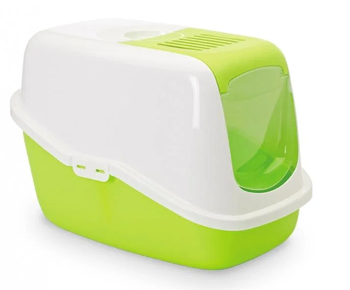 Savic NESTOR toaleta pro kočky 56x39x38cm zelená