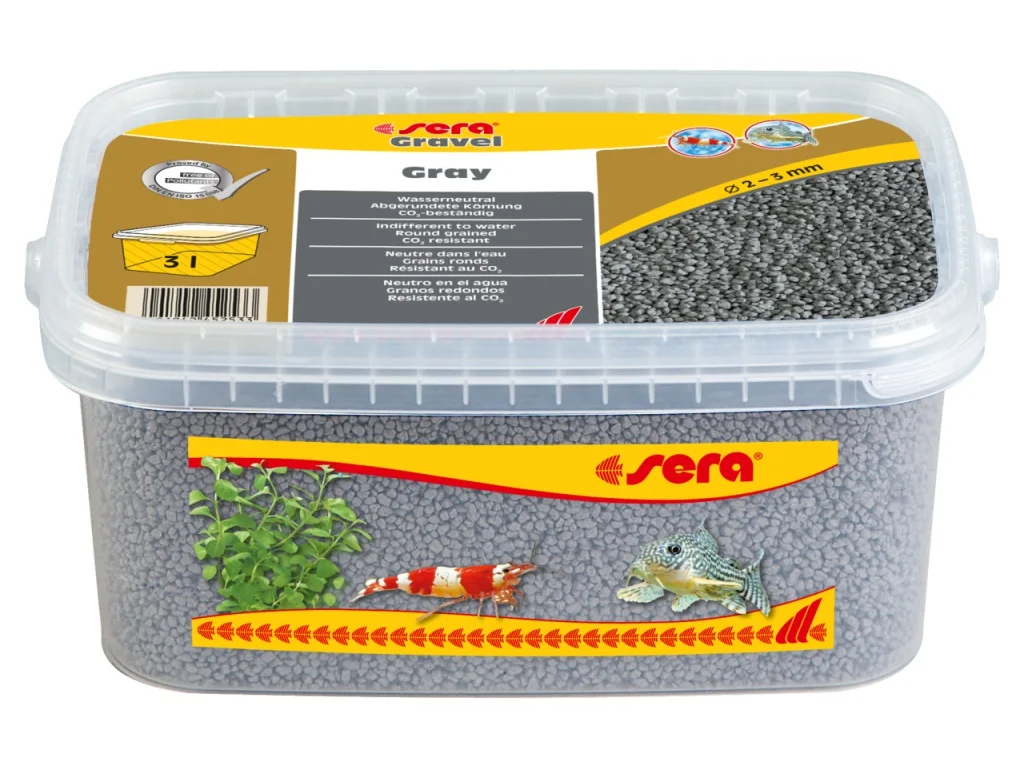 sera GmbH sera Gravel Grey 3l (O 2 až 3 mm)