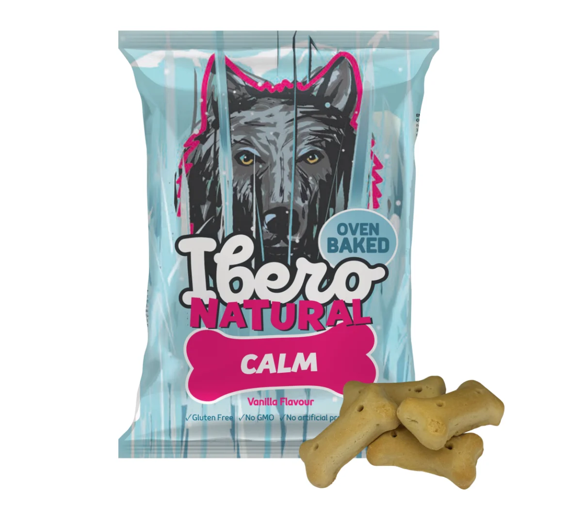 Ibero Oven Baked Snack Calm - 4 x 150g