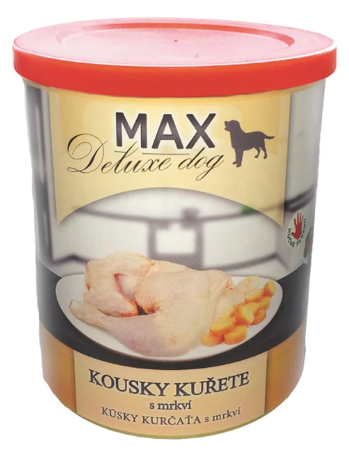 Falco MAX deluxe kousky kuřete s mrkví 800g