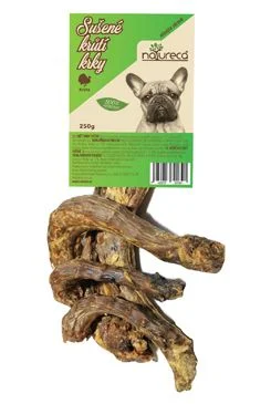 NATURECA pochoutka Krůtí krky sušené  250g