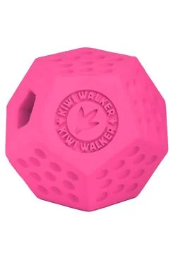 Hračka pes DODECABALL MAXI na pamlsky Kiwi růžová