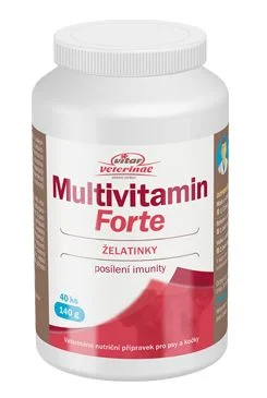 VITAR Veterinae Multivitamin Forte 40ks želé 1 balení